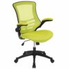 Flash Furniture - Kelista Contemporary Mesh Swivel Office Chair - Green Mesh